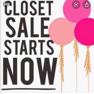 Everything on sale! Ready to add new stuff 🖤